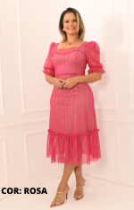 VESTIDO MIDI PRINCESA