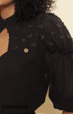 CAMISA MANGA 3/4 BORBOLETA - Imagem 2